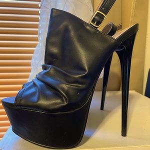 Black heels
